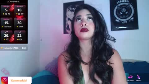 Snapshot of kemmadakii chatting on 23, 1, 2025 Kemma online show from 23, 1, 2025
