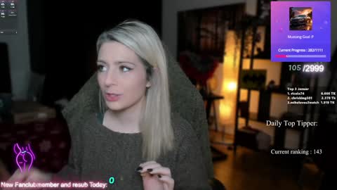 Snapshot of kimilee22 chatting on 10, 1, 2025 Wolfs Girl online show from 10, 1, 2025