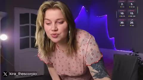 Snapshot of kira_citro chatting on 23, 11, 2025 Kira NEXT STREAM December 4 5pm CET 11am EST online show from 23, 11, 2025