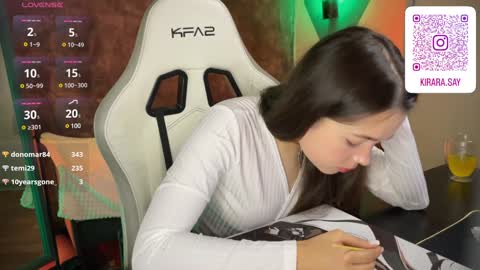 Snapshot of kirarasay chatting on 17, 1, 2025 Kira online show from 17, 1, 2025