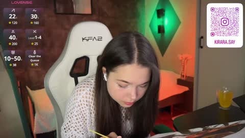 Snapshot of kirarasay chatting on 22, 1, 2025 Kira online show from 22, 1, 2025