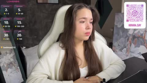 Snapshot of kirarasay chatting on 23, 1, 2025 Kira online show from 23, 1, 2025