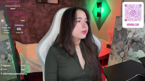 Snapshot of kirarasay chatting on 29, 1, 2025 Kira online show from 29, 1, 2025