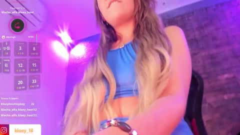 Snapshot of kloey_hoot chatting on 11, 10, 2025 Kloey online show from 11, 10, 2025