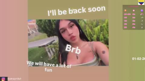 Kortneyhills - Aries online show from 1, 2, 2026