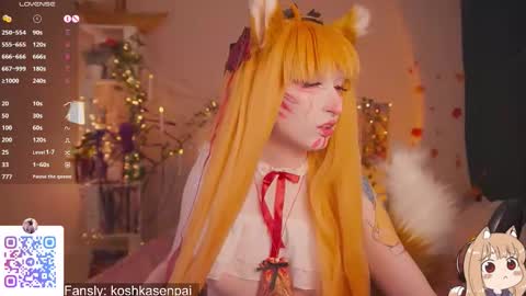 koshkasenpai online show from 26, 10, 2025