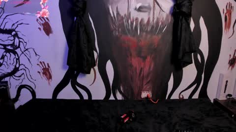 Snapshot of kylie_foxx1 chatting on 27, 2, 2025 submissive demon Please help me to reach 500 thumbs up online show from 27, 2, 2025