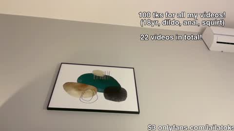 Snapshot of lailatoks chatting on 21, 12, 2024 lailatoks - TIP 100 tks  get all my videos 22 VIDEOS SQUIRT PUSSY DILDO online show from 21, 12, 2024