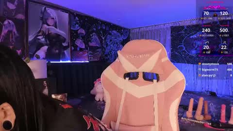 Snapshot of lanakyutt chatting on 2, 3, 2025 L A N A online show from 2, 3, 2025
