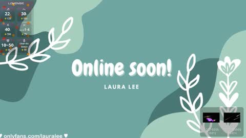 Snapshot of laura_lee chatting on 23, 10, 2025 Laura Lee. online show from 23, 10, 2025