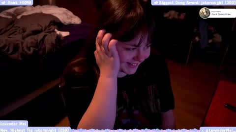 LavenderMei online show from 14, 12, 2025