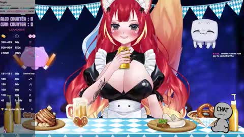 Snapshot of lewdfoxy_vt chatting on 1, 10, 2025 Kira online show from 1, 10, 2025