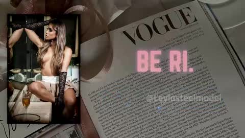 Snapshot of leyla_steel chatting on 27, 2, 2025 INSTA leylasteel model online show from 27, 2, 2025