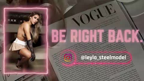 INSTA leylasteel model         online show from 2, 11, 2025