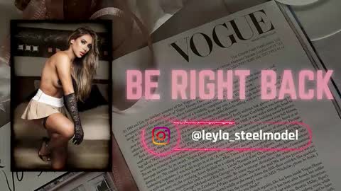INSTA leylasteel model         online show from 22, 3, 2026