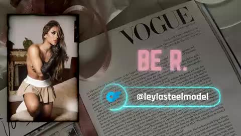 INSTA leylasteel model         online show from 12, 4, 2026