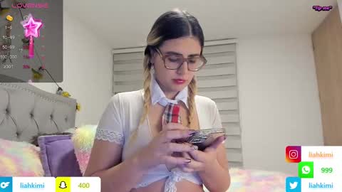 Snapshot of liahkimi chatting on 21, 1, 2025 Lia online show from 21, 1, 2025