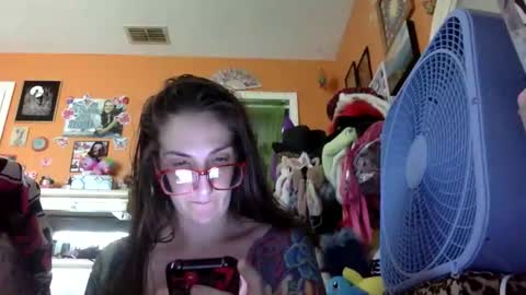Snapshot of lillylushabae chatting on 13, 5, 2026 hi guys im back on here 3 online show from 13, 5, 2026