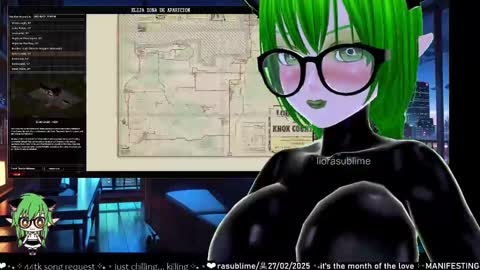 Snapshot of liorasublime chatting on 27, 2, 2025 im Liora uwu online show from 27, 2, 2025