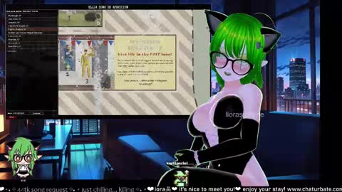 Snapshot of liorasublime chatting on 28, 2, 2025 im Liora uwu online show from 28, 2, 2025