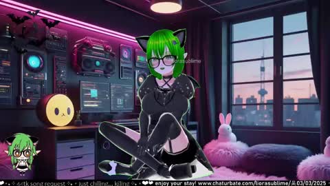 Snapshot of liorasublime chatting on 4, 3, 2025 im Liora uwu online show from 4, 3, 2025