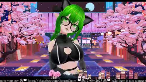 Snapshot of liorasublime chatting on 18, 9, 2025 im Liora uwu online show from 18, 9, 2025