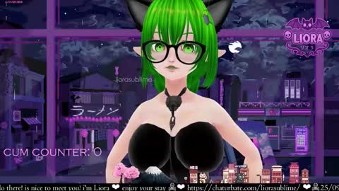 Snapshot of liorasublime chatting on 26, 9, 2025 im Liora uwu online show from 26, 9, 2025