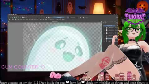 Snapshot of liorasublime chatting on 21, 10, 2025 im Liora uwu online show from 21, 10, 2025