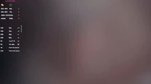 Lora control 2 min for every new Fan Club subscriber online show from 22, 10, 2025