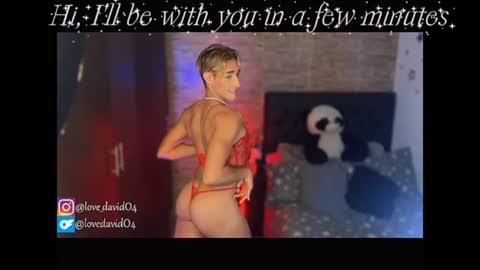Snapshot of lovedavido04 chatting on 8, 7, 2026 Angel David online show from 8, 7, 2026