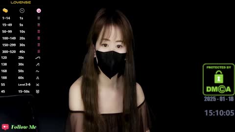 Snapshot of lovely_asahi chatting on 18, 1, 2025 lovely asahi online show from 18, 1, 2025