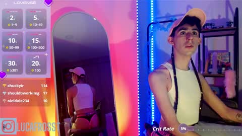 Snapshot of luca_frost chatting on 8, 11, 2025 Luca online show from 8, 11, 2025