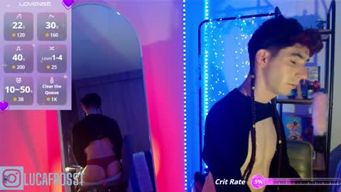 Snapshot of luca_frost chatting on 9, 11, 2025 Luca online show from 9, 11, 2025