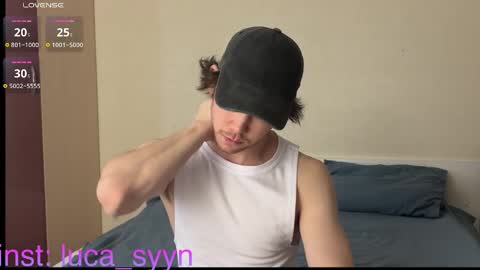 Snapshot of luca_syn chatting on 12, 10, 2025 Luca S online show from 12, 10, 2025