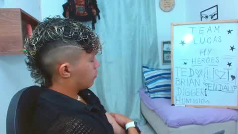 Snapshot of lucas_luxx1 chatting on 18, 10, 2025 Lucas Luxx online show from 18, 10, 2025