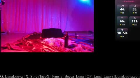 Luna Luuvz online show from 17, 5, 2026