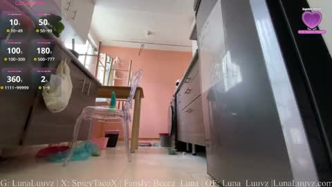 Luna Luuvz online show from 2, 6, 2026