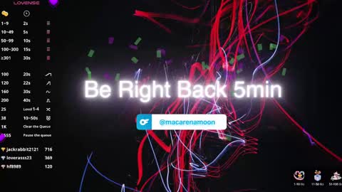 Snapshot of maca_hugo chatting on 18, 1, 2025 Maca Hugo online show from 18, 1, 2025