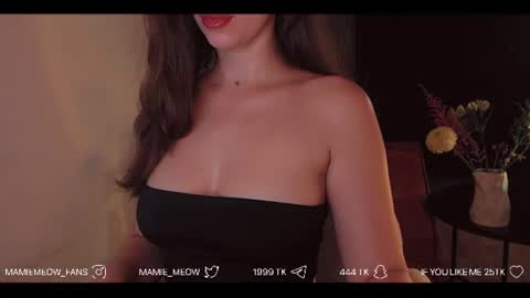 Snapshot of mamiemeow chatting on 19, 7, 2026 Your Miss Alice online show from 19, 7, 2026