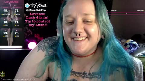 ManicPixiePop online show from 10, 4, 2026