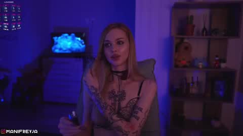 Snapshot of manifreyja chatting on 6, 12, 2024 Amelie online show from 6, 12, 2024