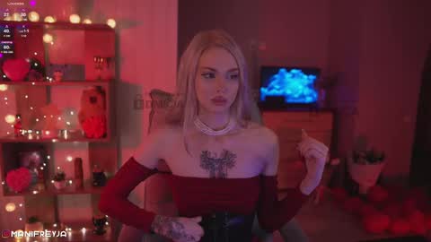 Snapshot of manifreyja chatting on 11, 3, 2025 Amelie online show from 11, 3, 2025