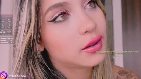 Snapshot of mara__ross chatting on 10, 1, 2025 Mara Independent Model online show from 10, 1, 2025