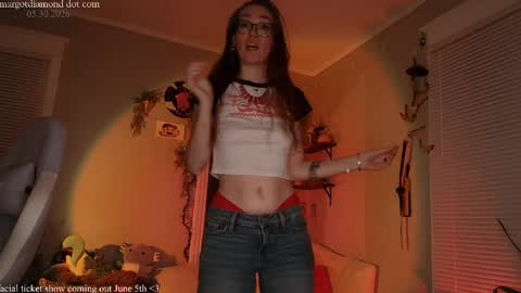 Snapshot of margotdiamond chatting on 1, 6, 2026 online show from 1, 6, 2026