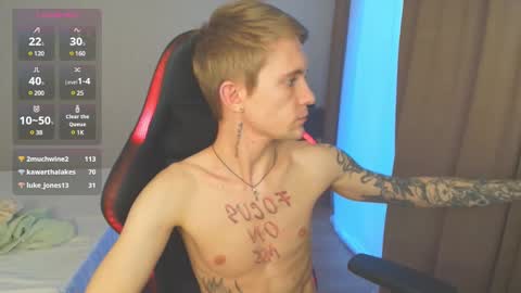 Snapshot of max_gen chatting on 3, 3, 2025 Max Gen with tats 24years And Ethan without tats 20 years online show from 3, 3, 2025