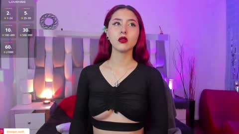 Snapshot of megan_wolf_1 chatting on 9, 1, 2025  Megan  Online 1200am To 600 am Colombian time online show from 9, 1, 2025