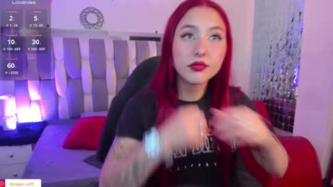 Snapshot of megan_wolf_1 chatting on 6, 2, 2025  Megan  Online 1200am To 600 am Colombian time online show from 6, 2, 2025