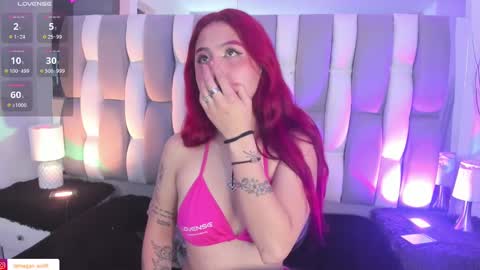 Snapshot of megan_wolf_1 chatting on 22, 2, 2025  Megan  Online 1200am To 600 am Colombian time online show from 22, 2, 2025