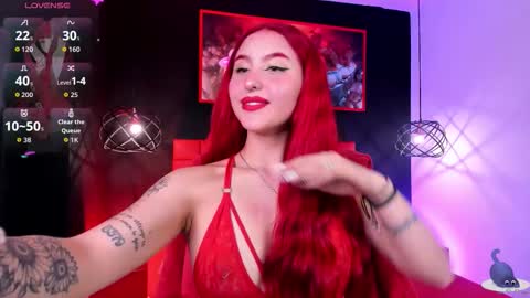 Snapshot of megan_wolf_1 chatting on 1, 10, 2025  Megan  Online 1200am To 600 am Colombian time online show from 1, 10, 2025