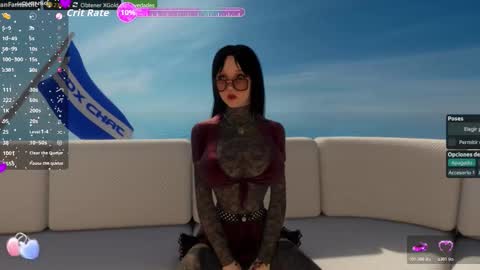 Snapshot of meganfantastic chatting on 1, 12, 2025 Megan online show from 1, 12, 2025